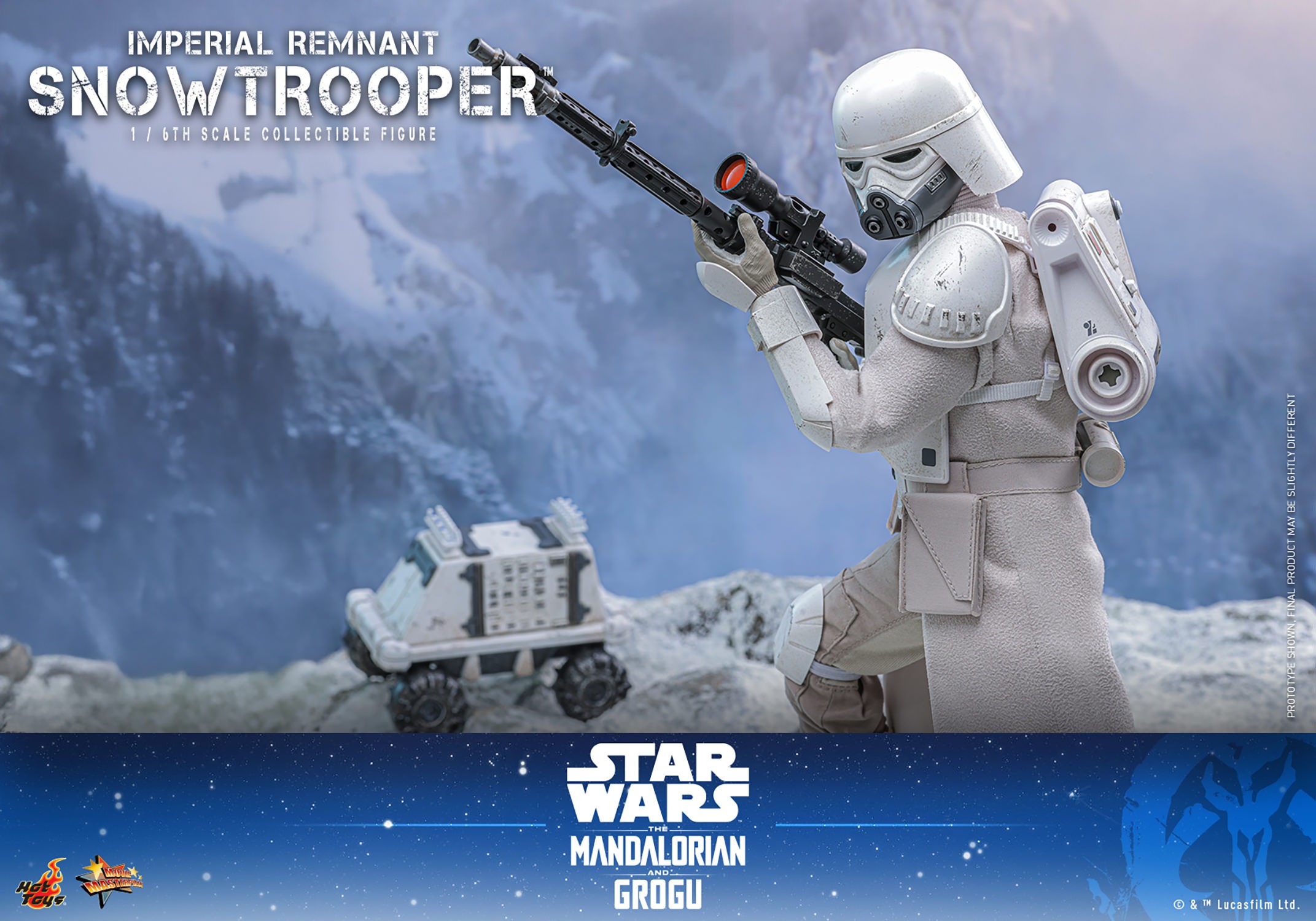 Star Wars Imperial Remnant Snowtrooper Sixth Scale Figure  (Prototype Shown) View 9