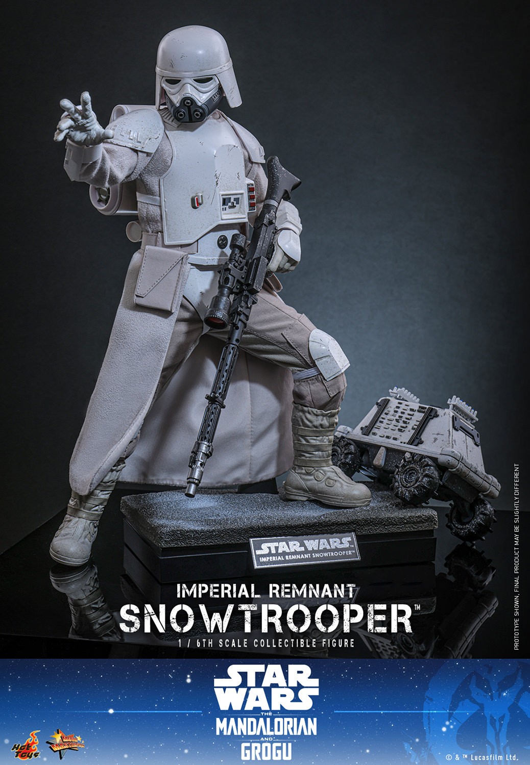 Star Wars Imperial Remnant Snowtrooper Sixth Scale Figure  (Prototype Shown) View 14
