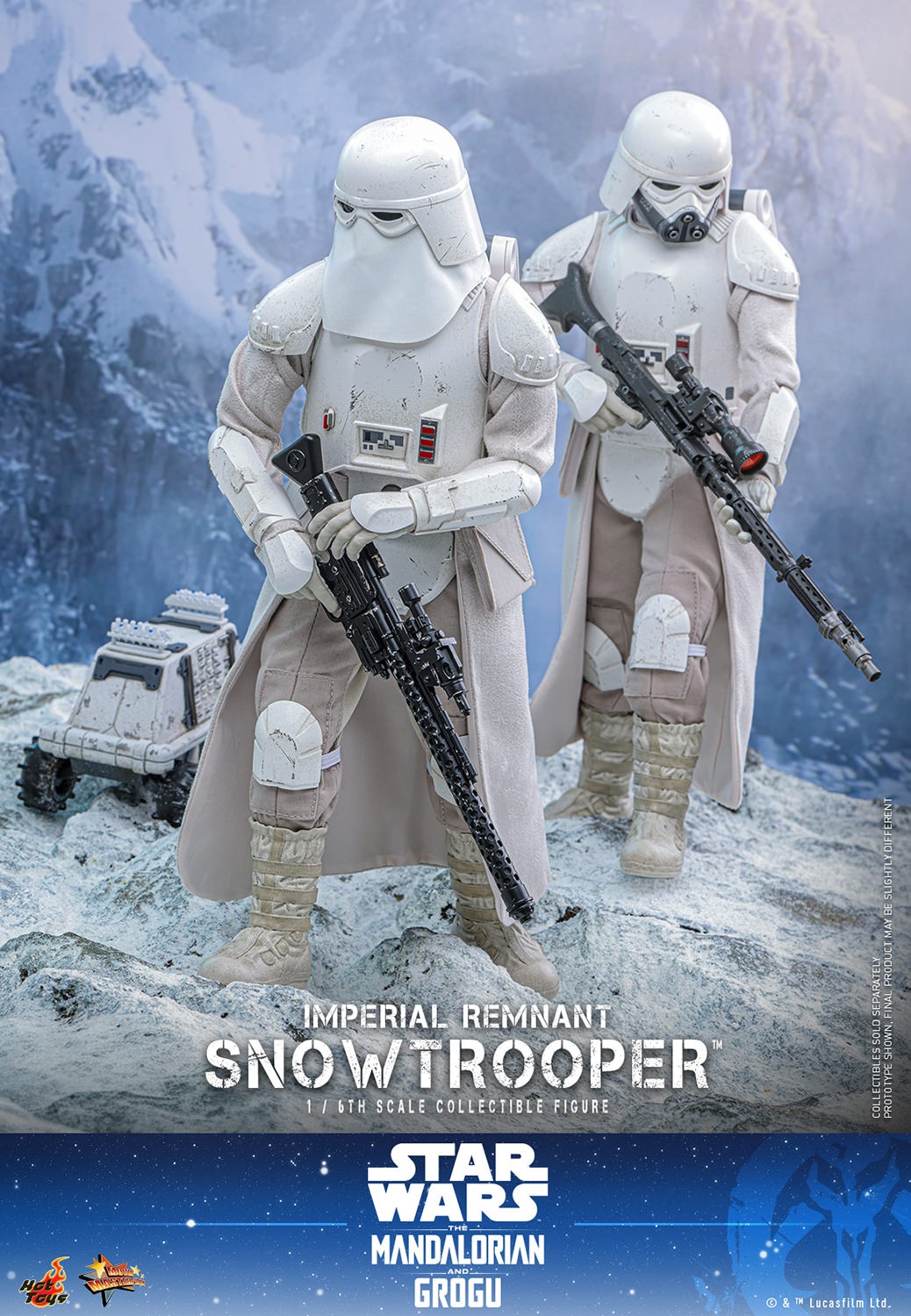 Star Wars Imperial Remnant Snowtrooper Sixth Scale Figure  (Prototype Shown) View 16