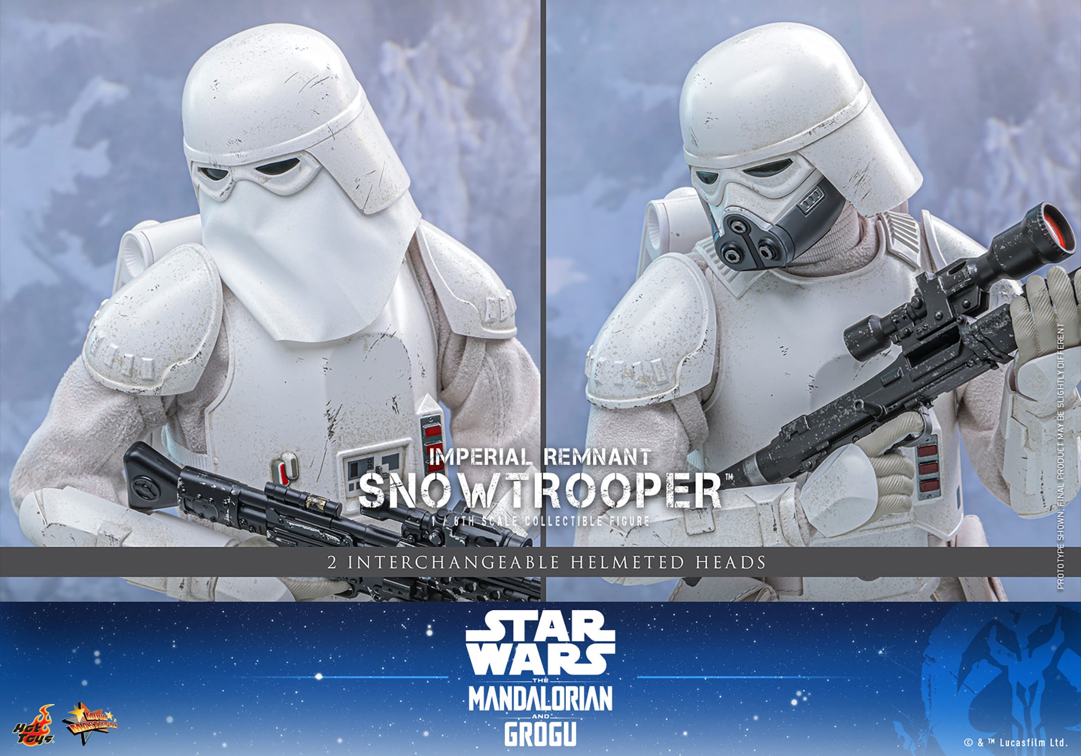 Star Wars Imperial Remnant Snowtrooper Sixth Scale Figure  (Prototype Shown) View 22