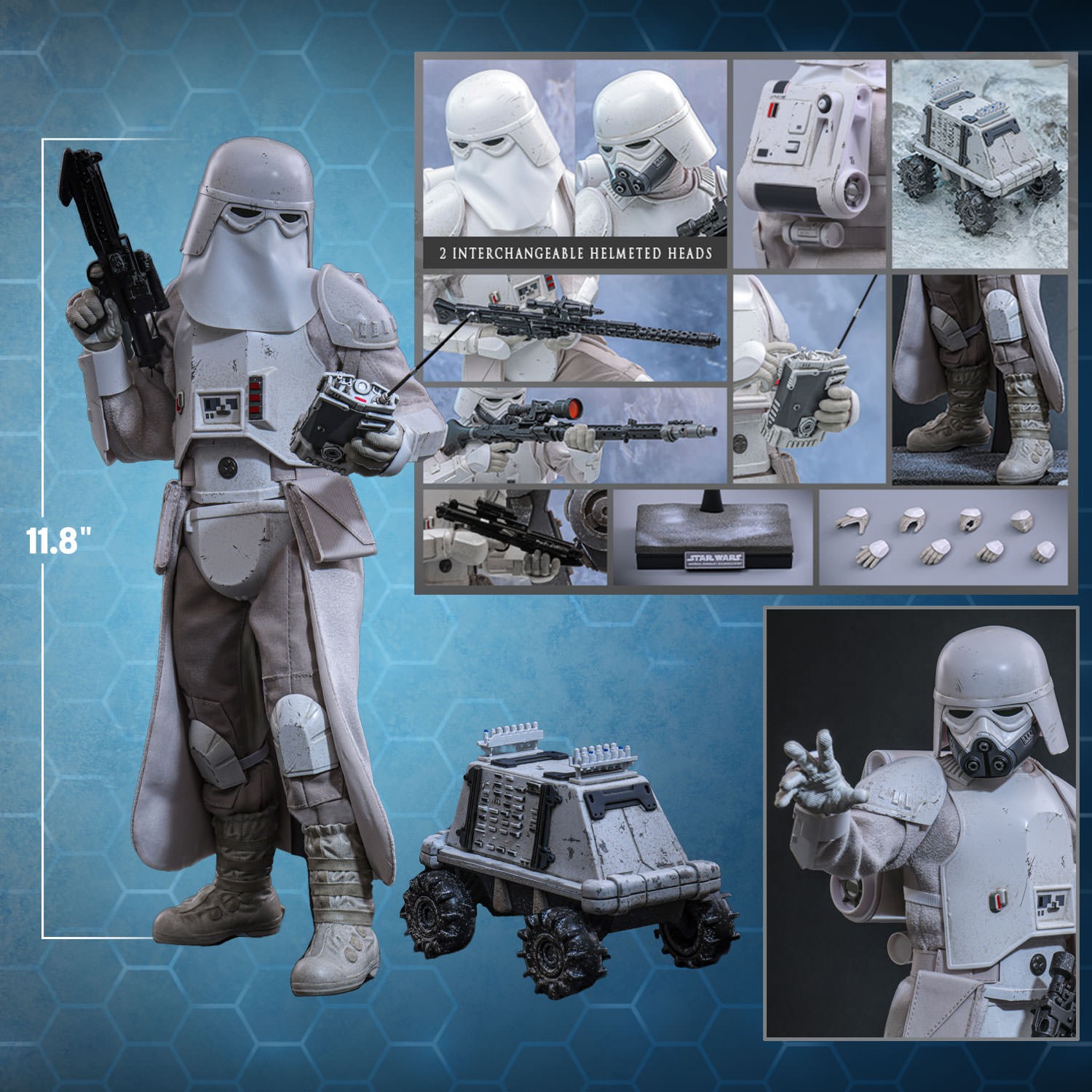 Imperial Remnant Snowtrooper Sixth Scale Figure by Hot Toys