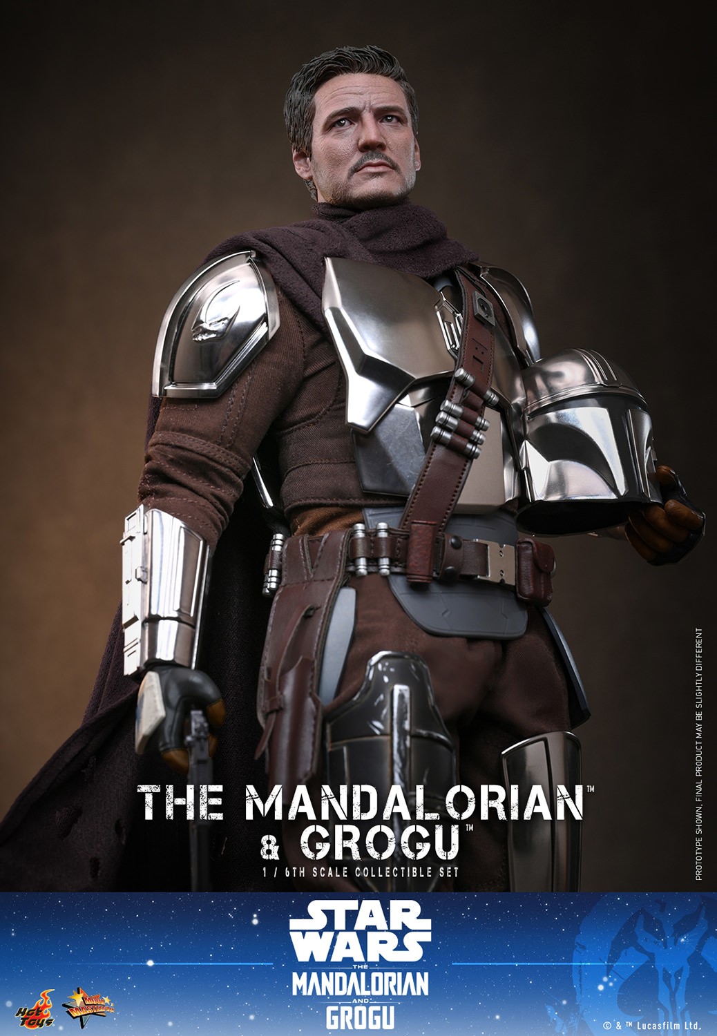 Star Wars The Mandalorian™ and Grogu™ Sixth Scale Figure Set  Collector Edition (Prototype Shown) View 13