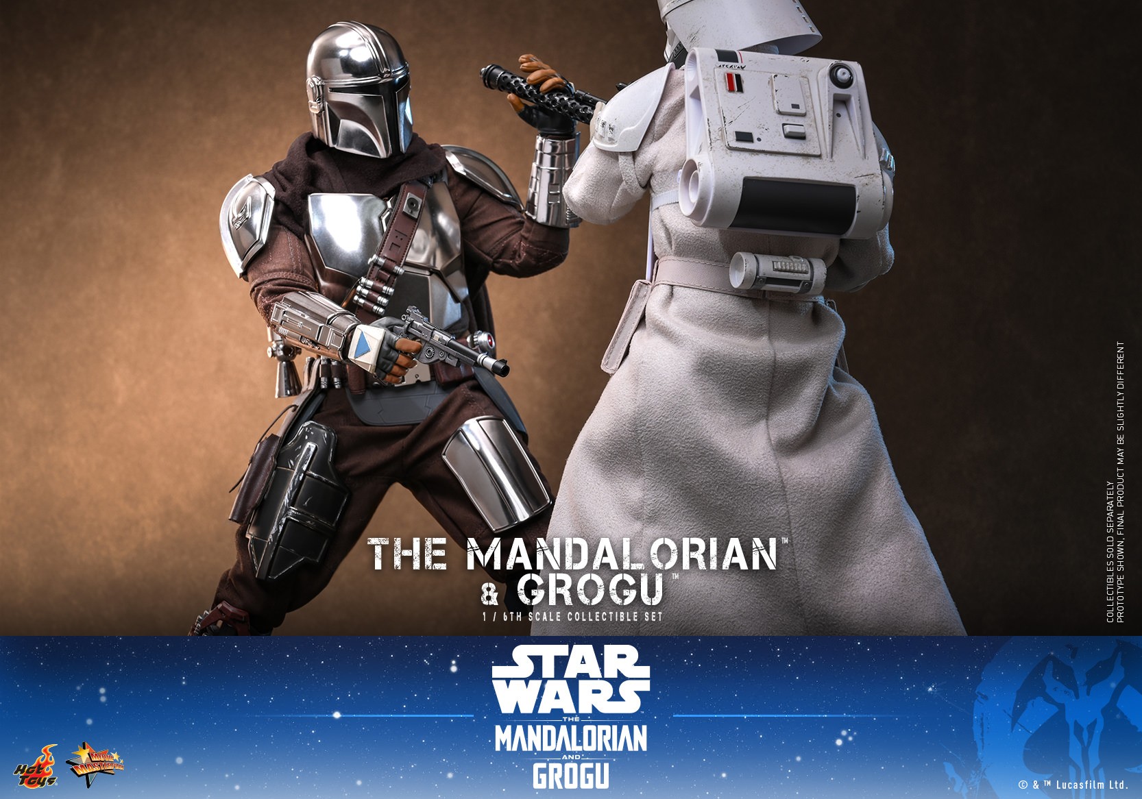 Star Wars The Mandalorian™ and Grogu™ Sixth Scale Figure Set  Collector Edition (Prototype Shown) View 18