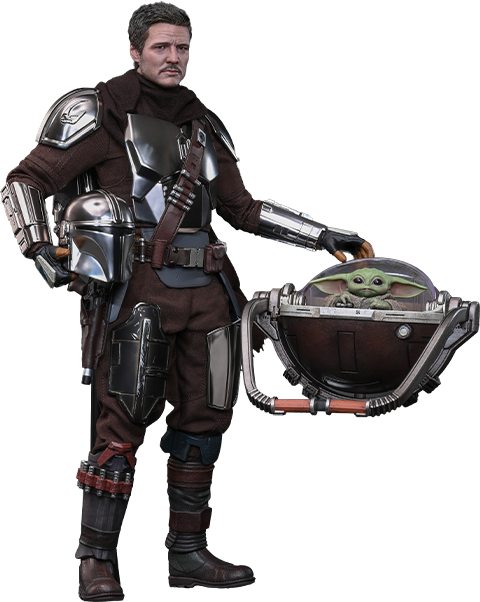 Star Wars The Mandalorian™ and Grogu™ (Deluxe Version) Sixth Scale Figure Set  (Prototype Shown) View 28