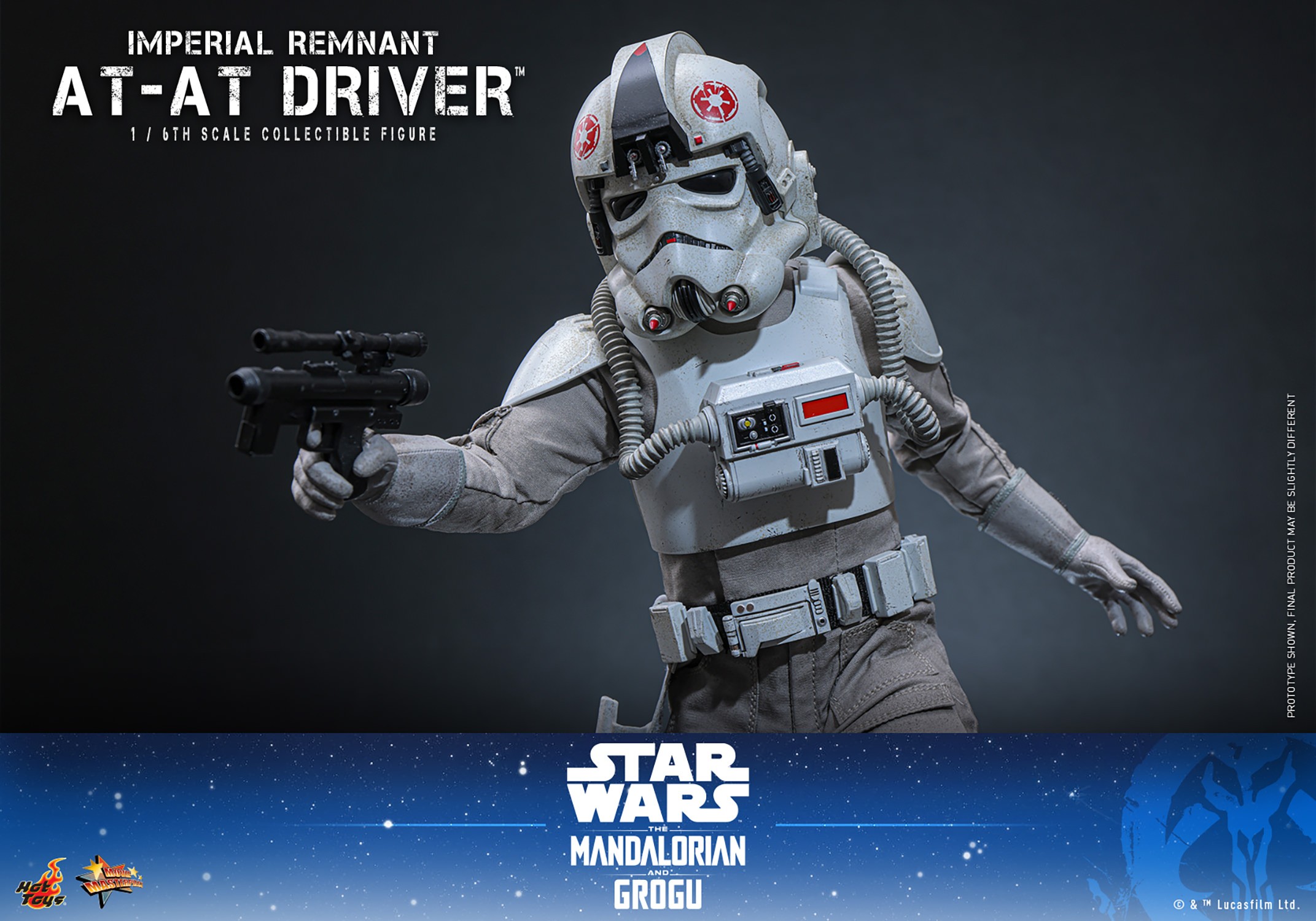 Star Wars Imperial Remnant AT-AT Driver™ Sixth Scale Figure  (Prototype Shown) View 17
