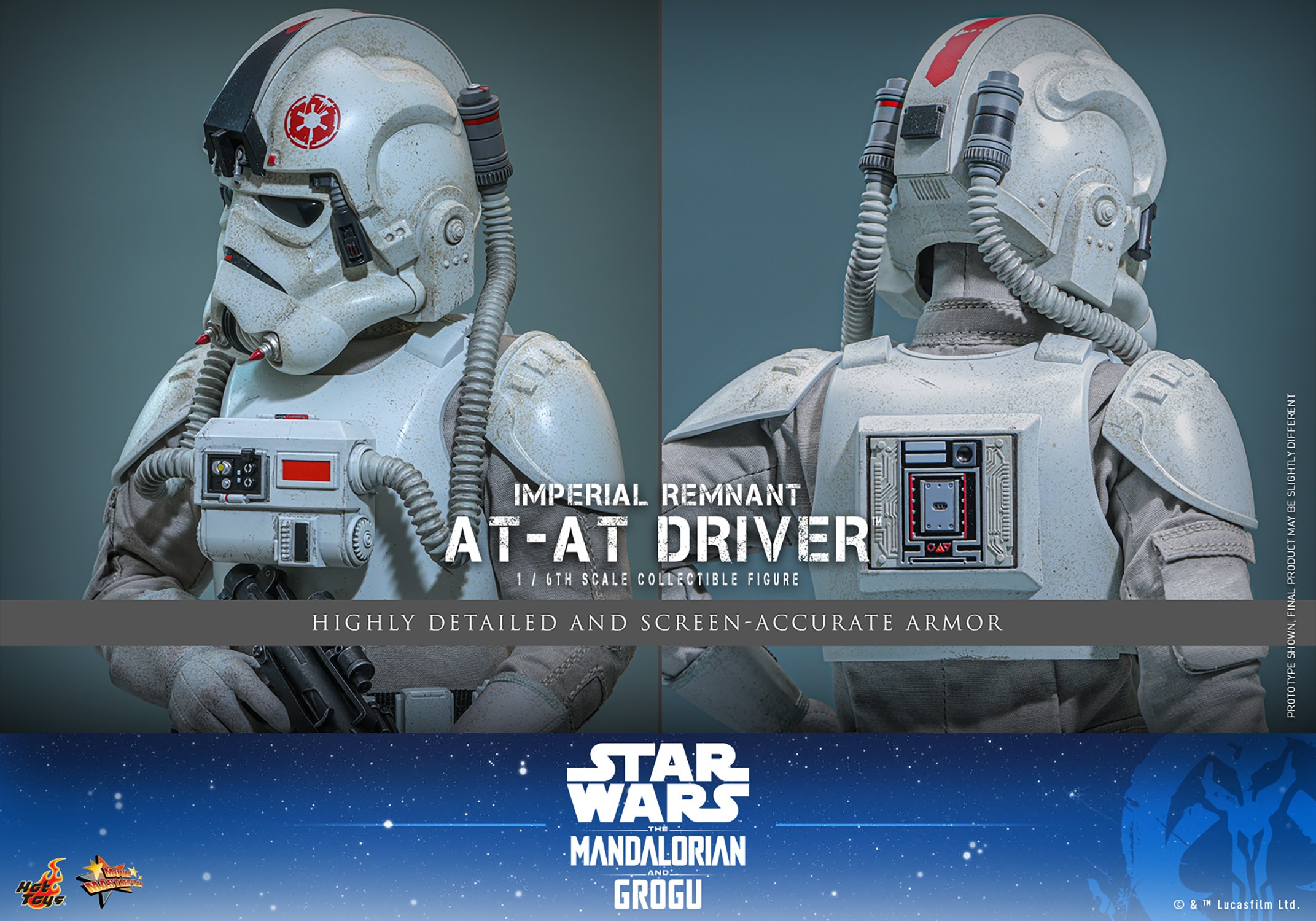 Imperial Remnant AT-AT Driver™ Sixth Scale Figure by Hot Toys