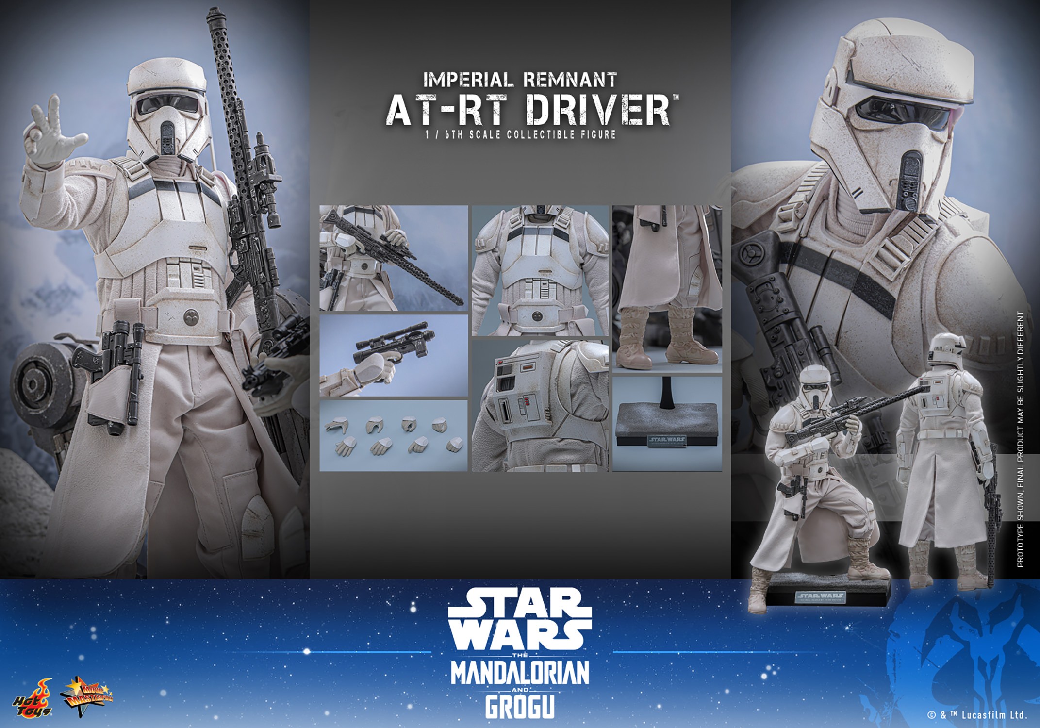 Star Wars Imperial Remnant AT-RT Driver™ Sixth Scale Figure  Collector Edition (Prototype Shown) View 9