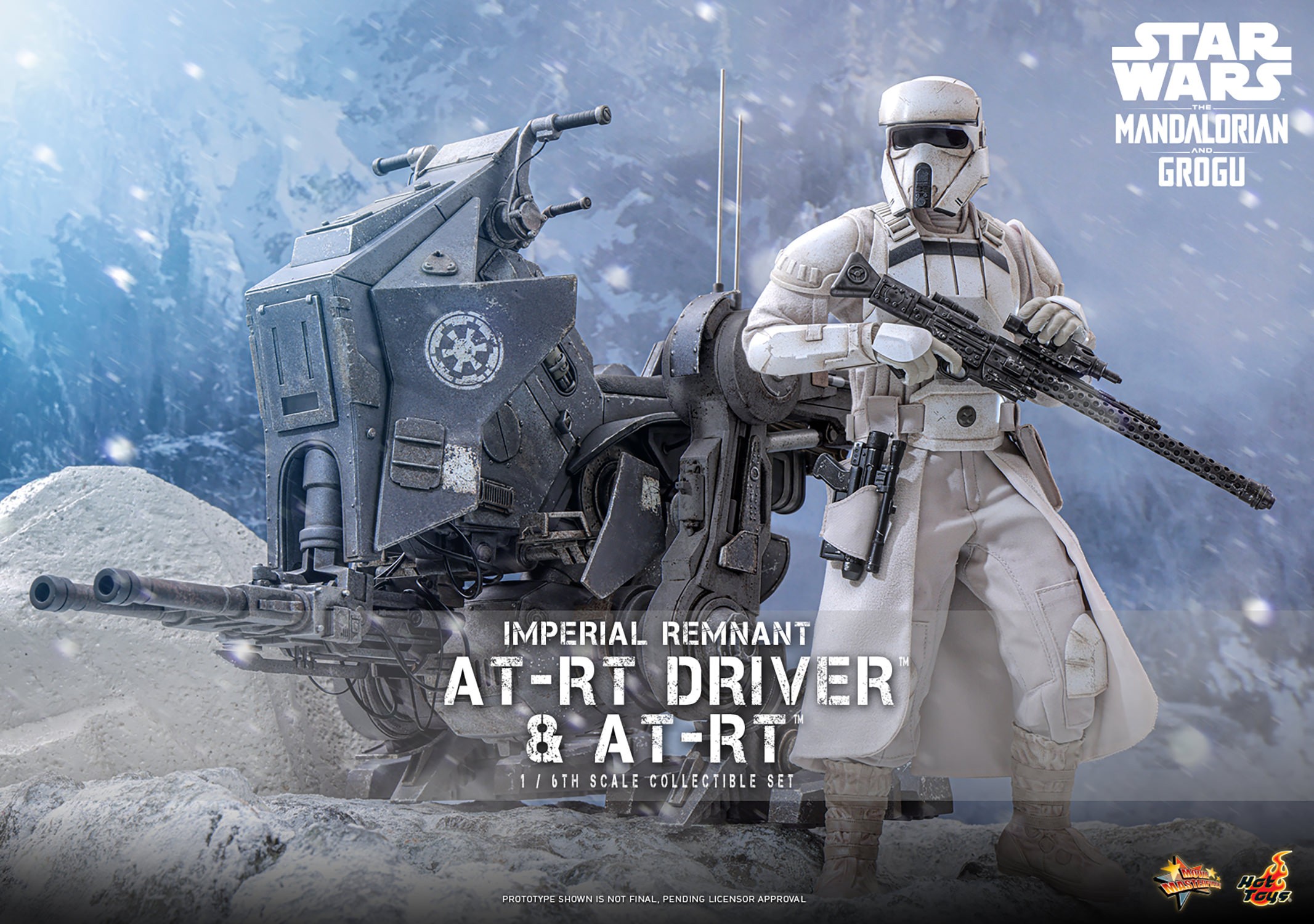 Star Wars Imperial Remnant AT-RT Driver™ and AT-RT™ Sixth Scale Figure Set  (Prototype Shown) View 1