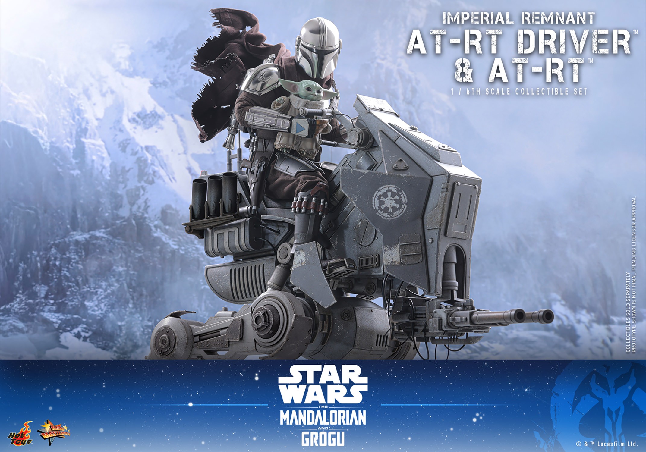 Star Wars Imperial Remnant AT-RT Driver™ and AT-RT™ Sixth Scale Figure Set  (Prototype Shown) View 7