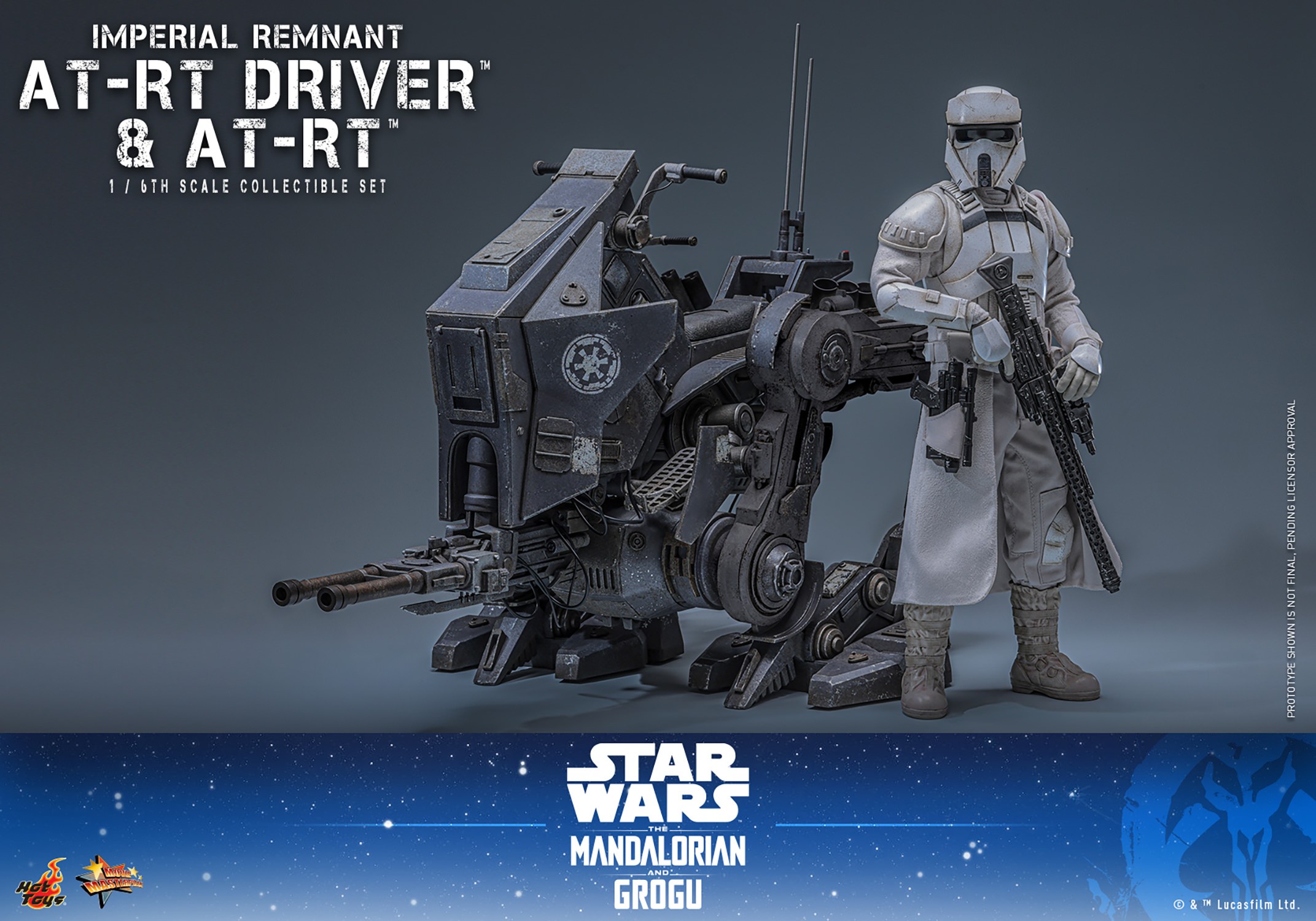 Star Wars Imperial Remnant AT-RT Driver™ and AT-RT™ Sixth Scale Figure Set  (Prototype Shown) View 11