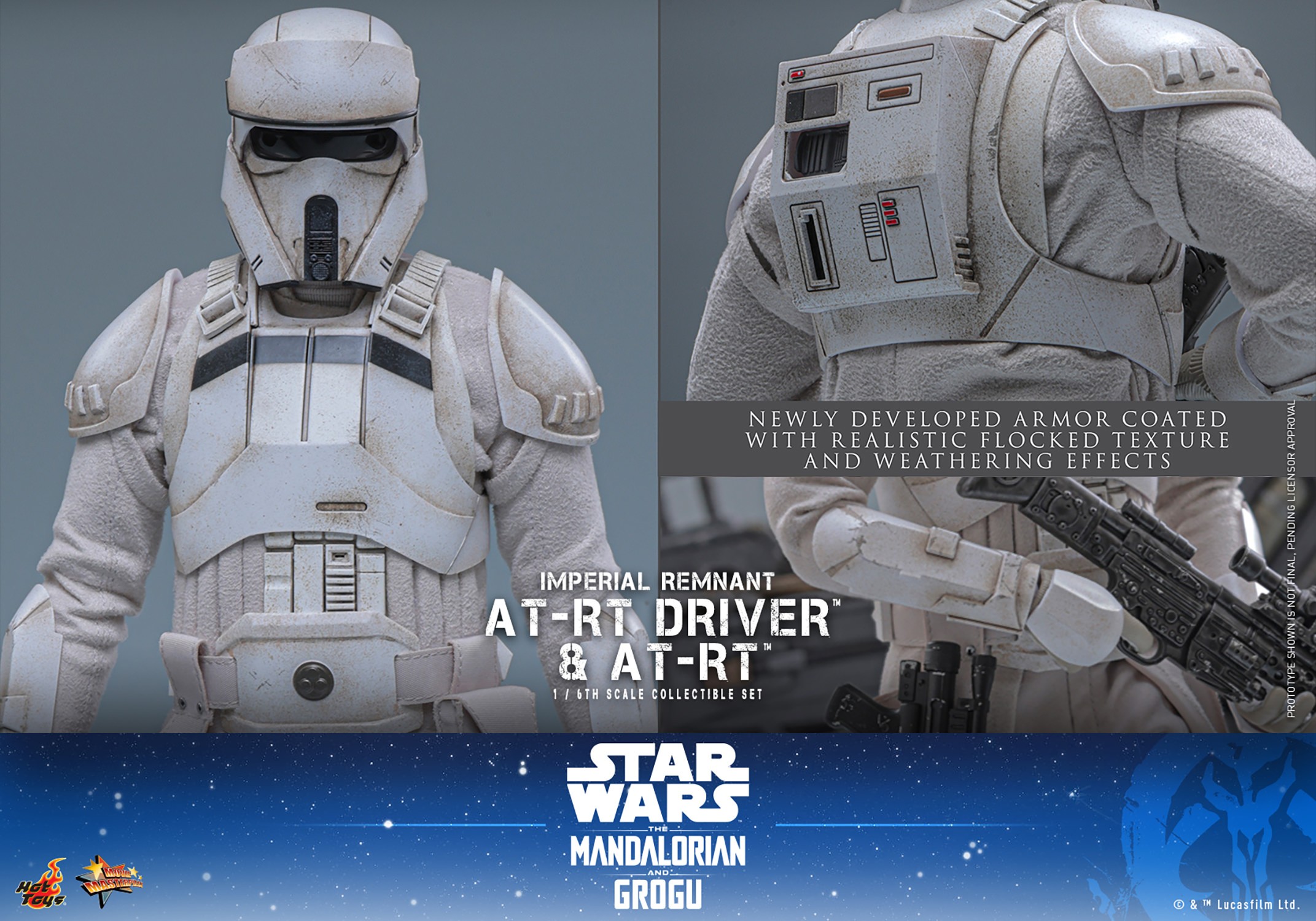 Star Wars Imperial Remnant AT-RT Driver™ and AT-RT™ Sixth Scale Figure Set  (Prototype Shown) View 20
