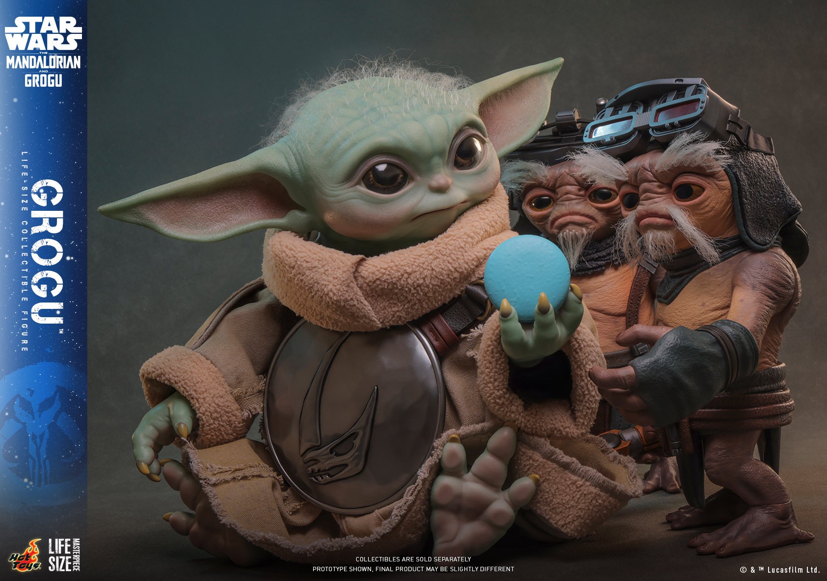 Star Wars Grogu™ Life-Size Figure  (Prototype Shown) View 17