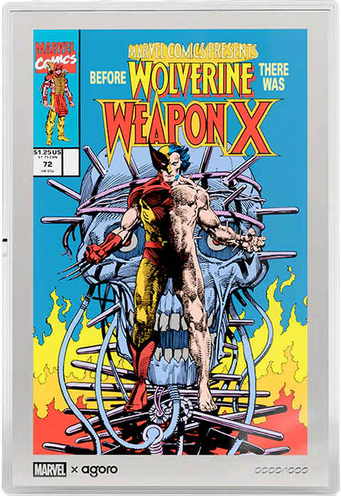 Marvel Marvel Wolverine #72 Foil Silver Collectible  (Prototype Shown) View 7
