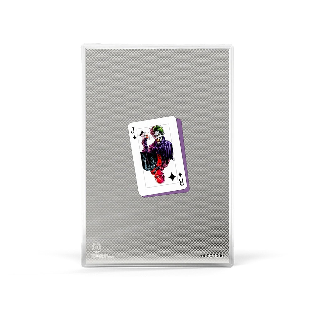 DC Comics Batman Three Jokers #3 - The Comedian Foil Silver Collectible  (Prototype Shown) View 5