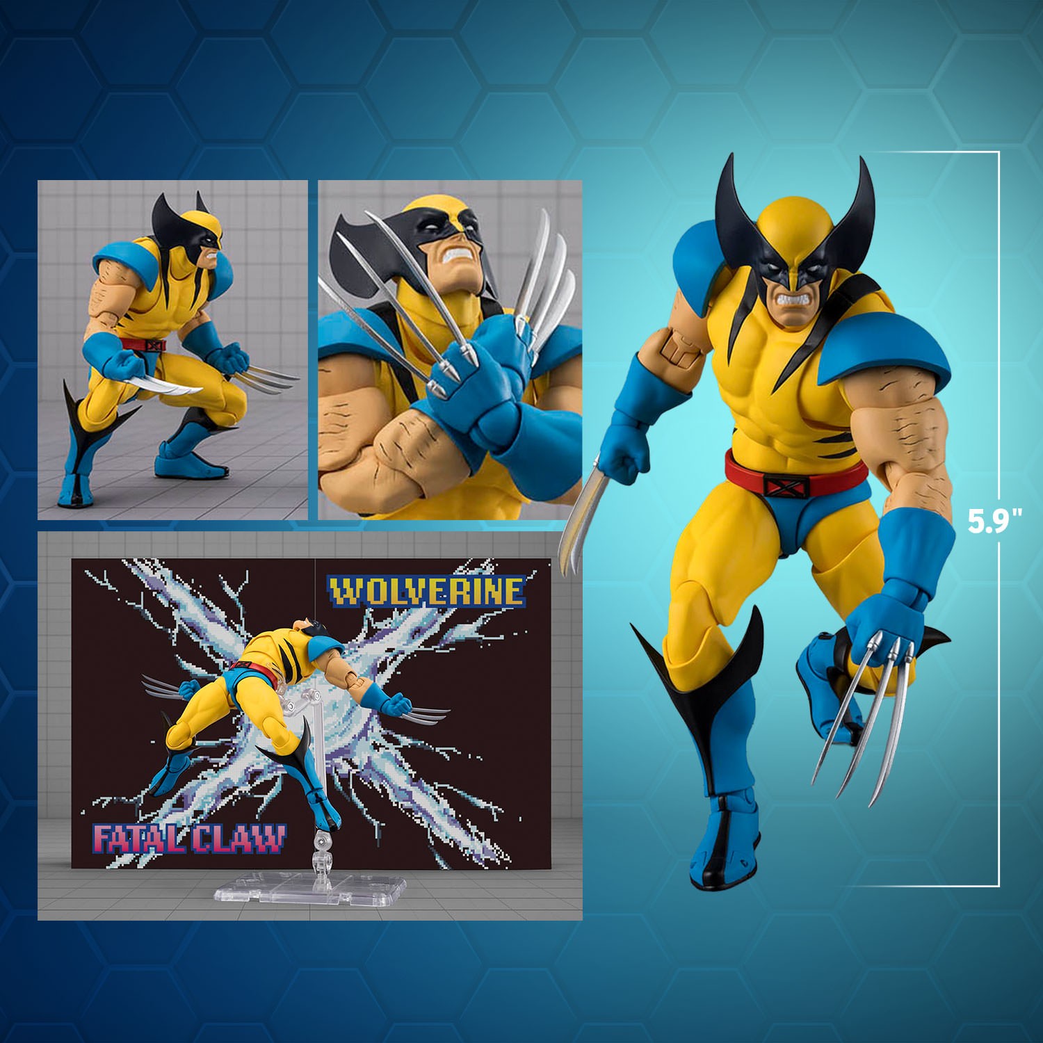 Marvel Wolverine (Gamerverse) Action Figure  (Prototype Shown) View 2