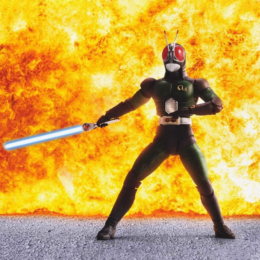 Kamen Rider Black RX Action Figure by Tamashii Nations | Sideshow