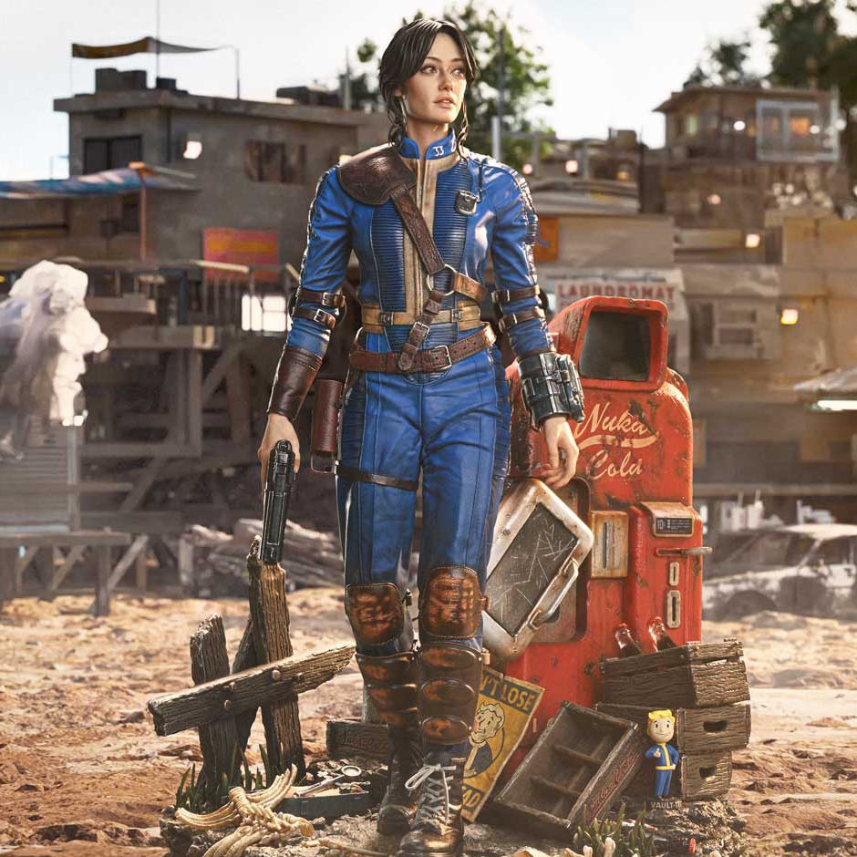 Fallout Lucy MacLean Quarter Scale Statue  (Prototype Shown) View 1