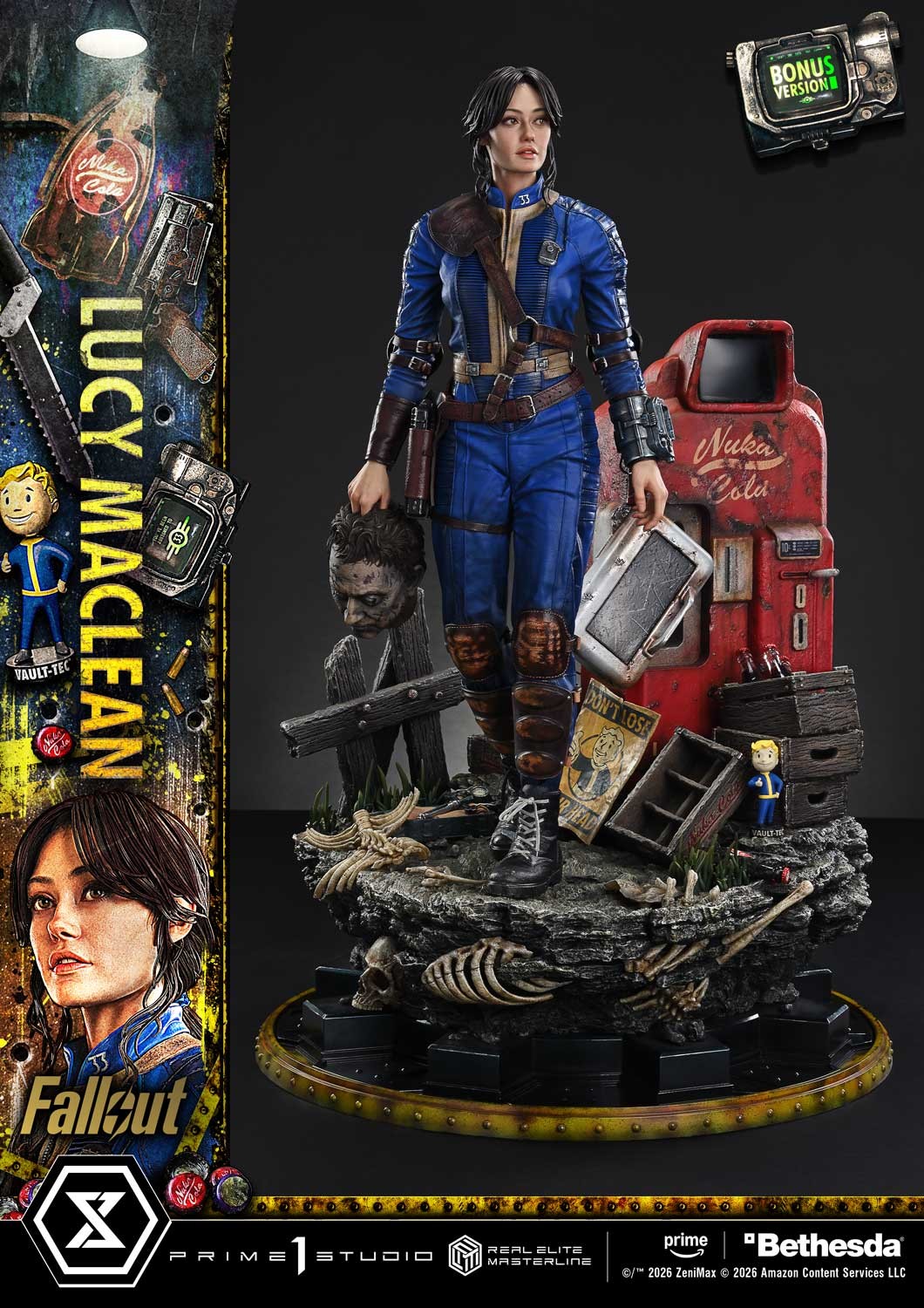 Fallout Lucy MacLean (Bonus Version) Quarter Scale Statue  (Prototype Shown) View 6
