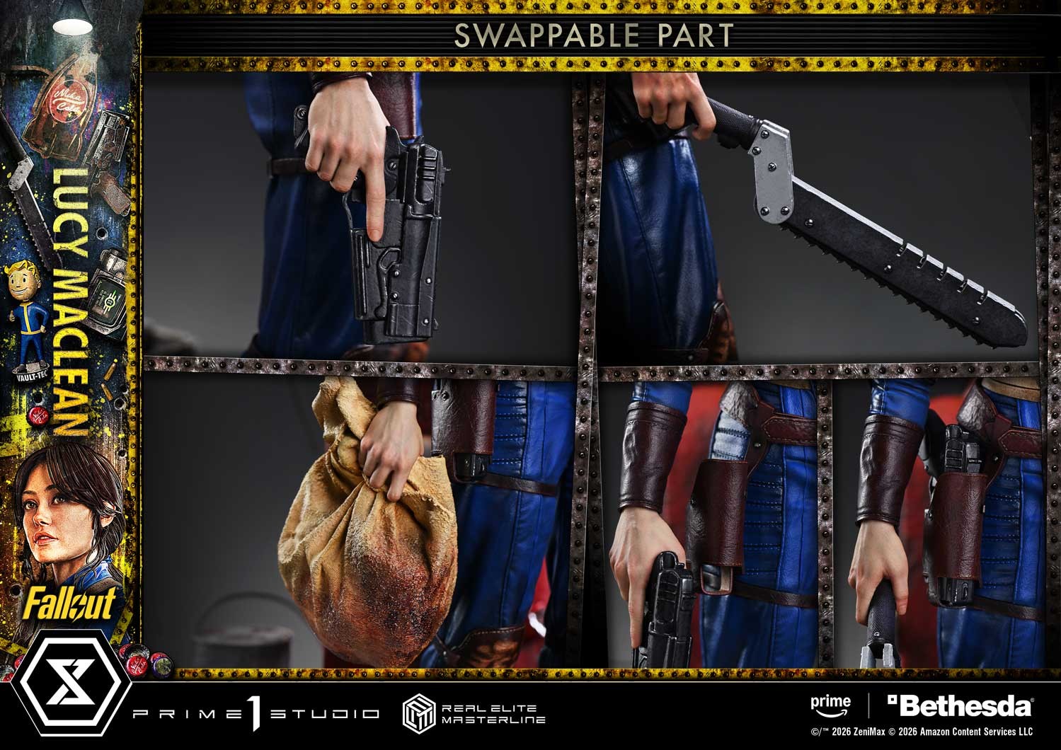 Fallout Lucy MacLean (Bonus Version) Quarter Scale Statue  (Prototype Shown) View 9