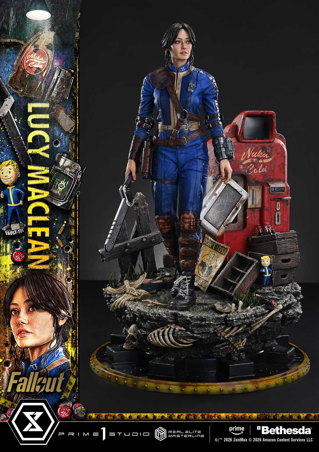 Fallout Lucy MacLean (Bonus Version) Quarter Scale Statue  (Prototype Shown) View 10