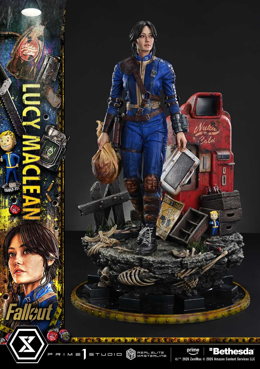 Fallout Lucy MacLean (Bonus Version) Quarter Scale Statue  (Prototype Shown) View 11