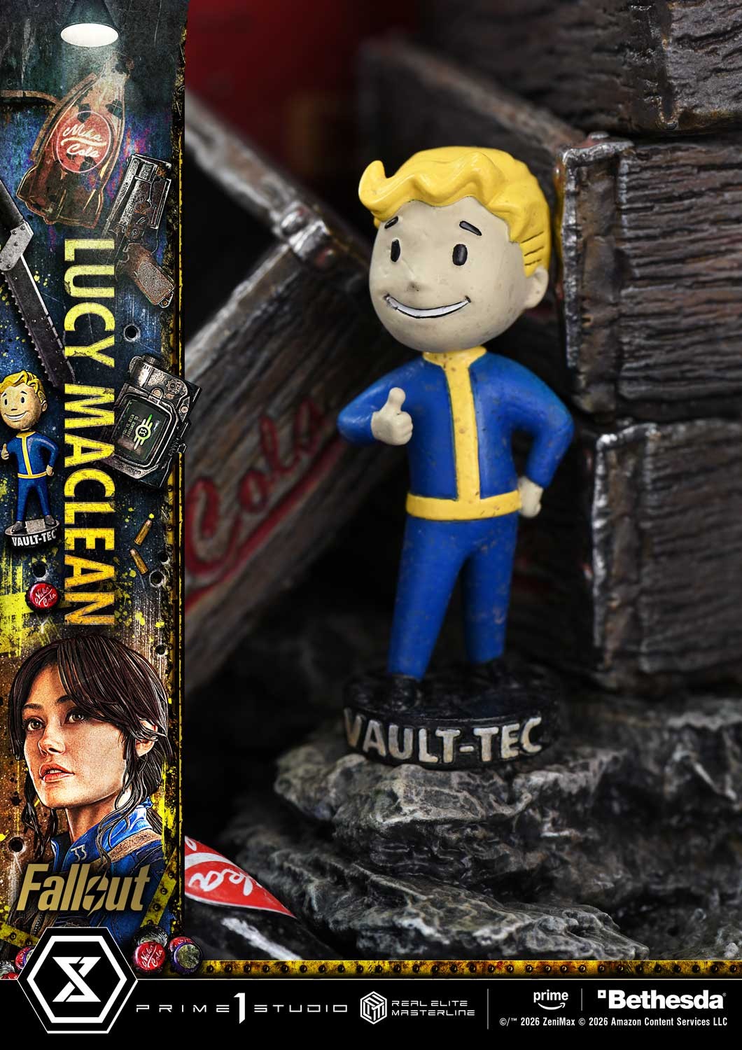 Fallout Lucy MacLean (Bonus Version) Quarter Scale Statue  (Prototype Shown) View 15