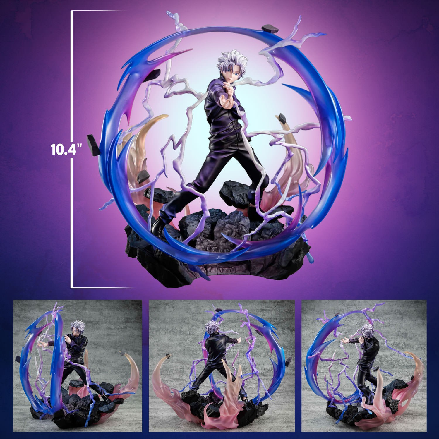 Jujutsu Kaisen Satoru Gojo (Hollow Technique: Purple Version) Collectible Figure  (Prototype Shown) View 2