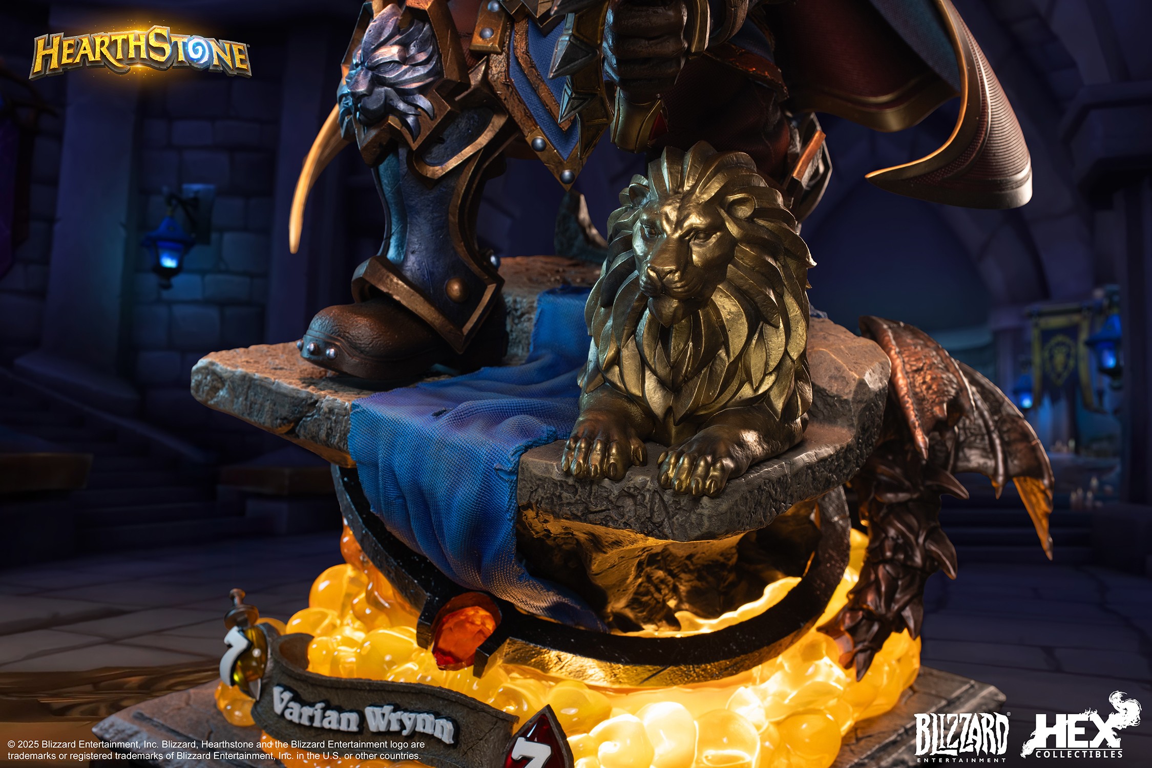 Warcraft Varian Wrynn 1:10 Scale Statue  (Prototype Shown) View 4