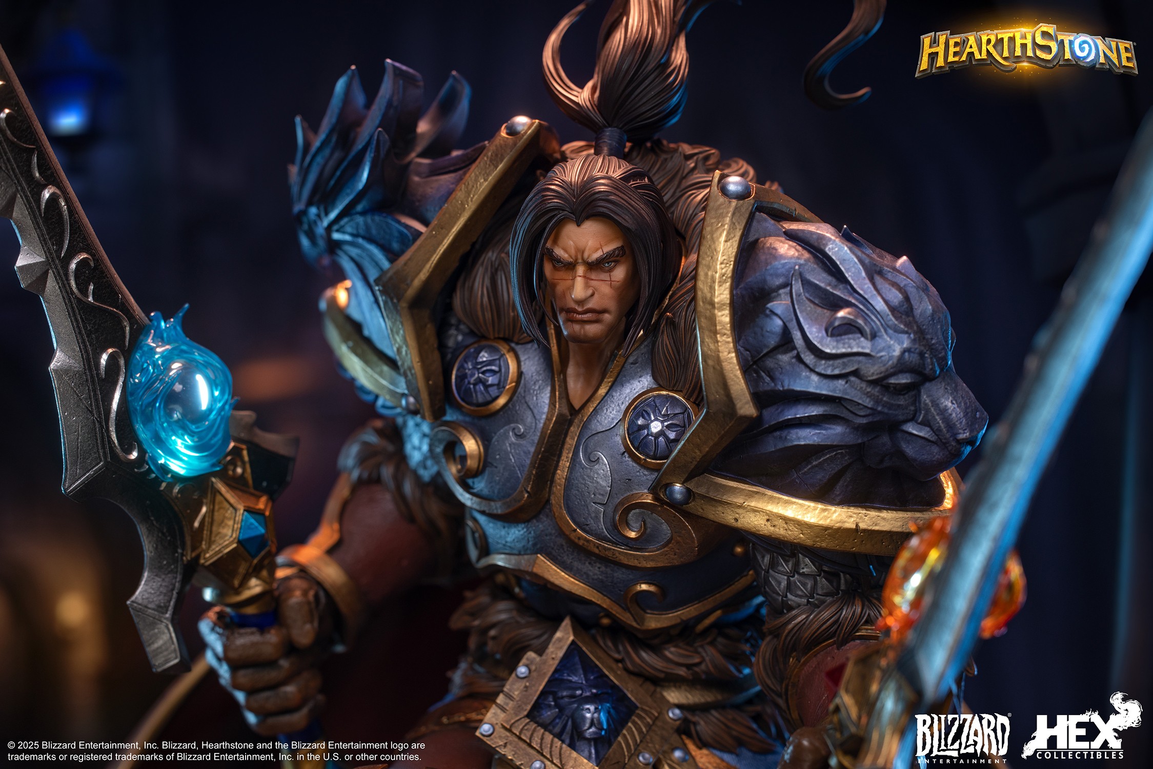 Warcraft Varian Wrynn 1:10 Scale Statue  (Prototype Shown) View 5