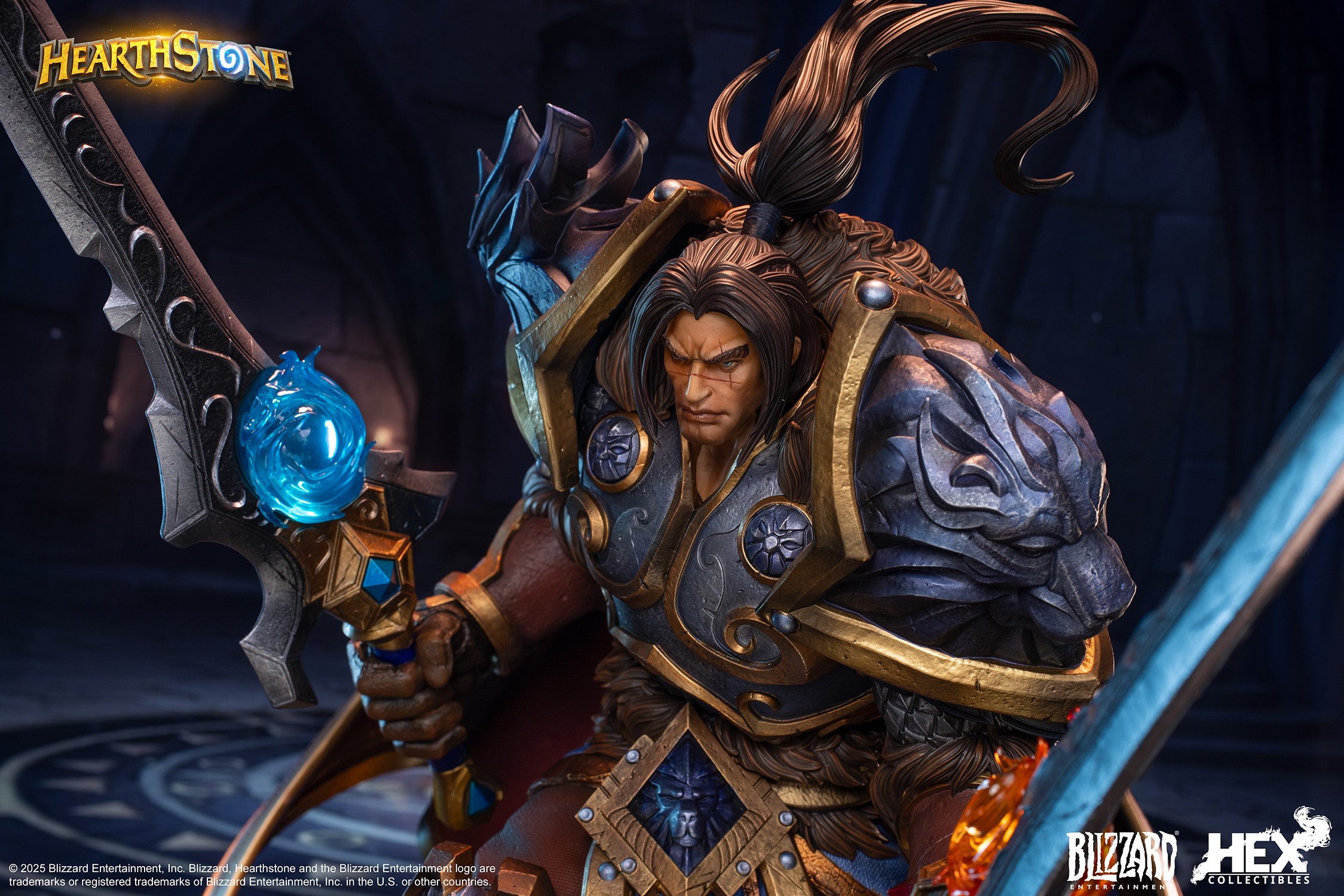 Warcraft Varian Wrynn 1:10 Scale Statue  (Prototype Shown) View 7