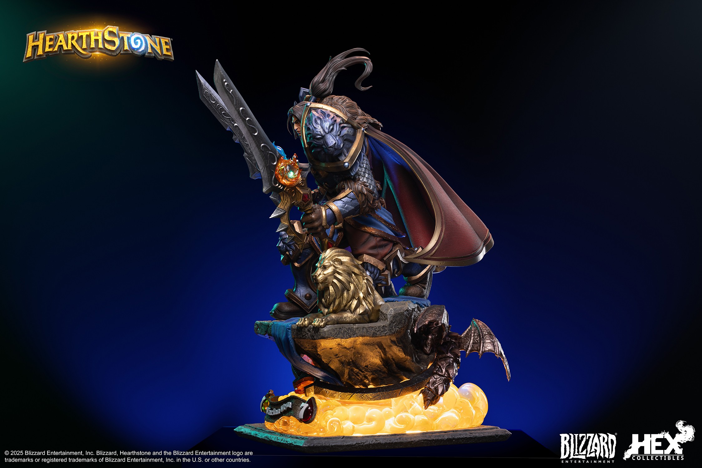 Warcraft Varian Wrynn 1:10 Scale Statue  (Prototype Shown) View 10