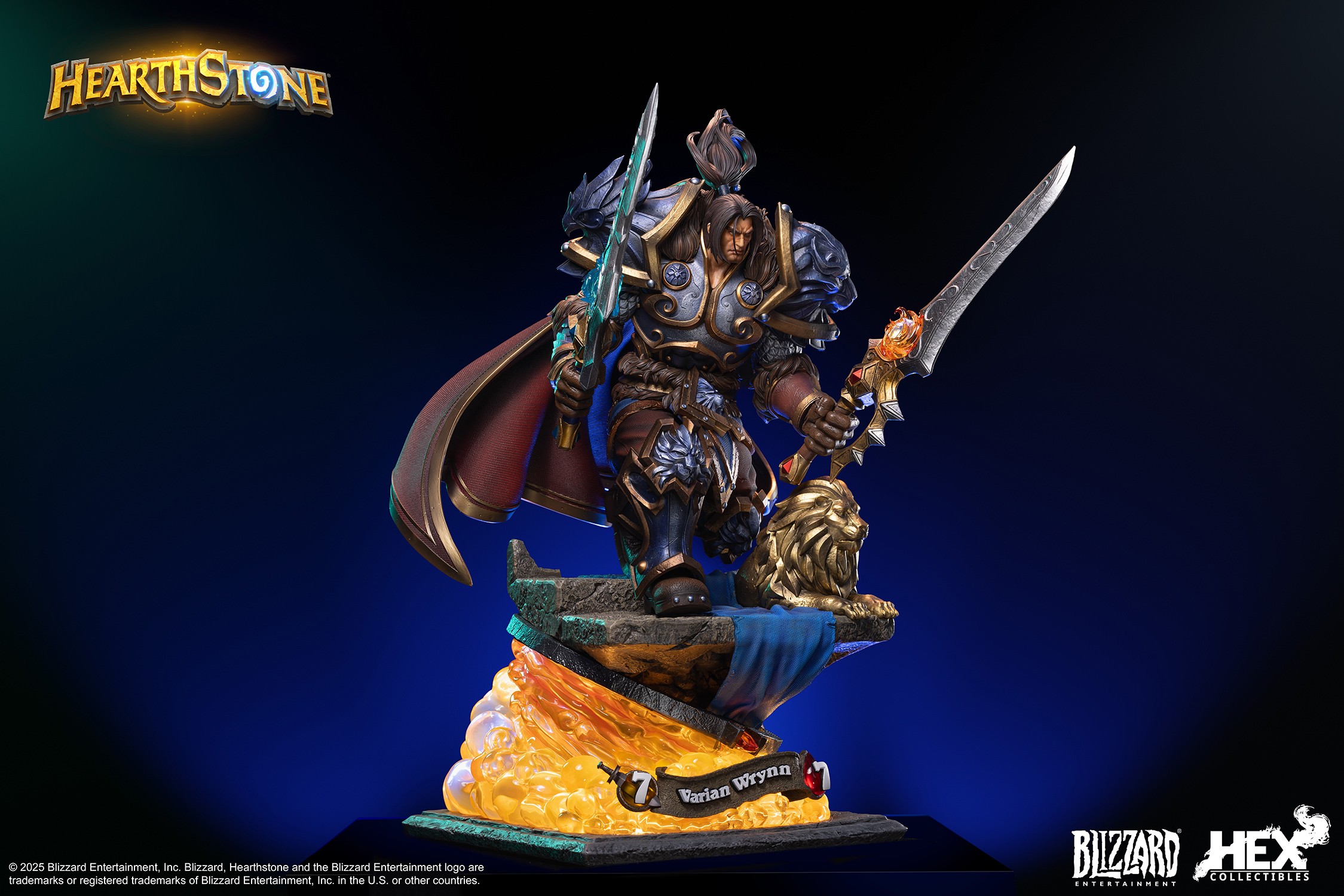 Warcraft Varian Wrynn Statues  (Prototype Shown) View 9