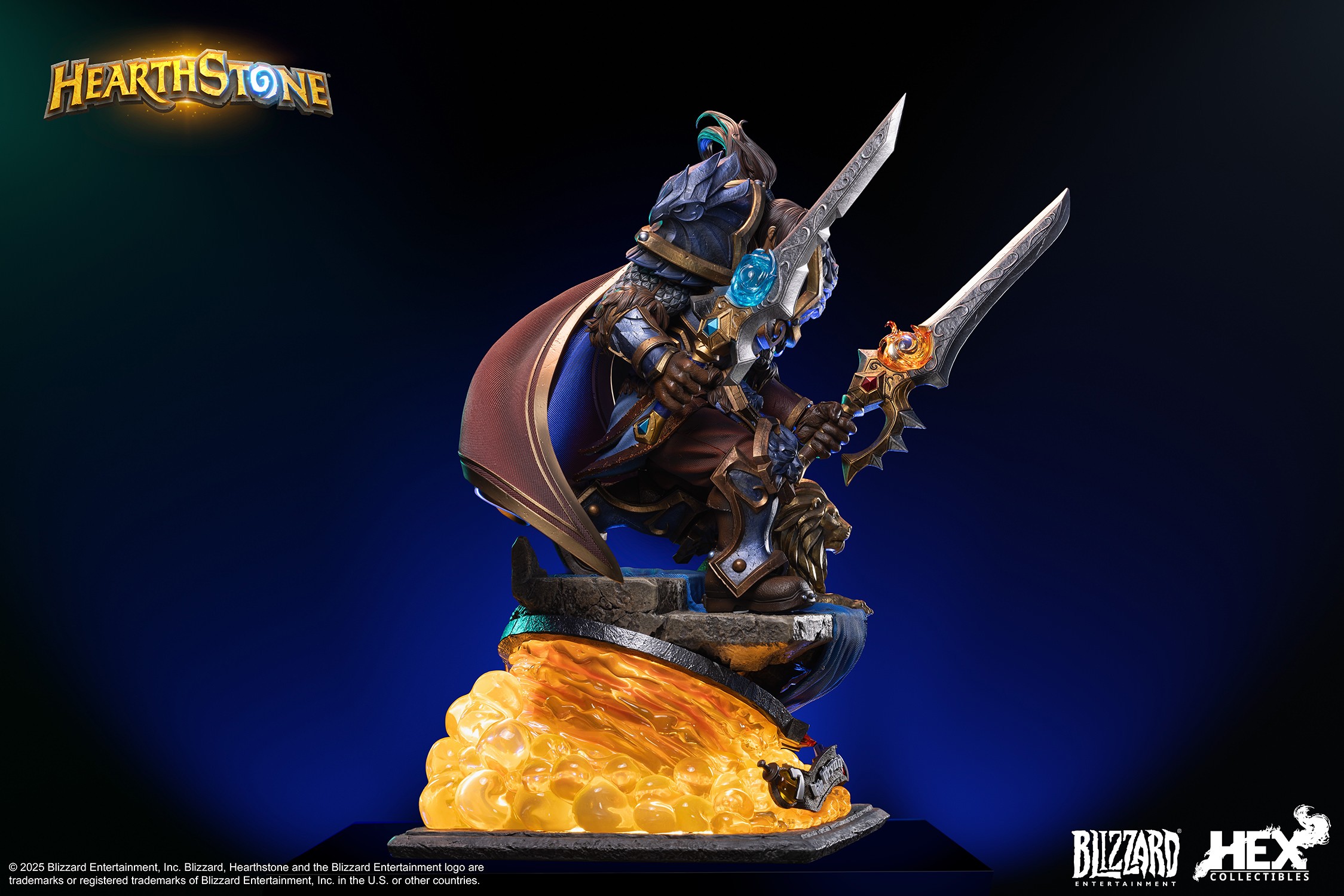 Warcraft Varian Wrynn Statues  (Prototype Shown) View 11