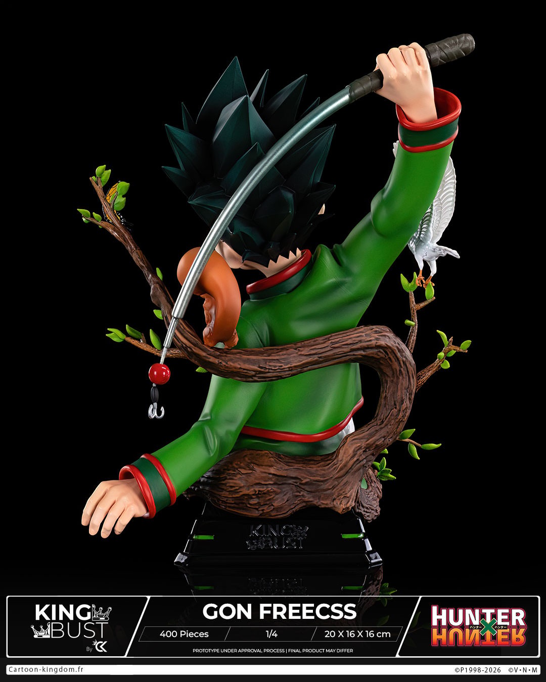 Hunter x Hunter Gon Freecss Bust  (Prototype Shown) View 7