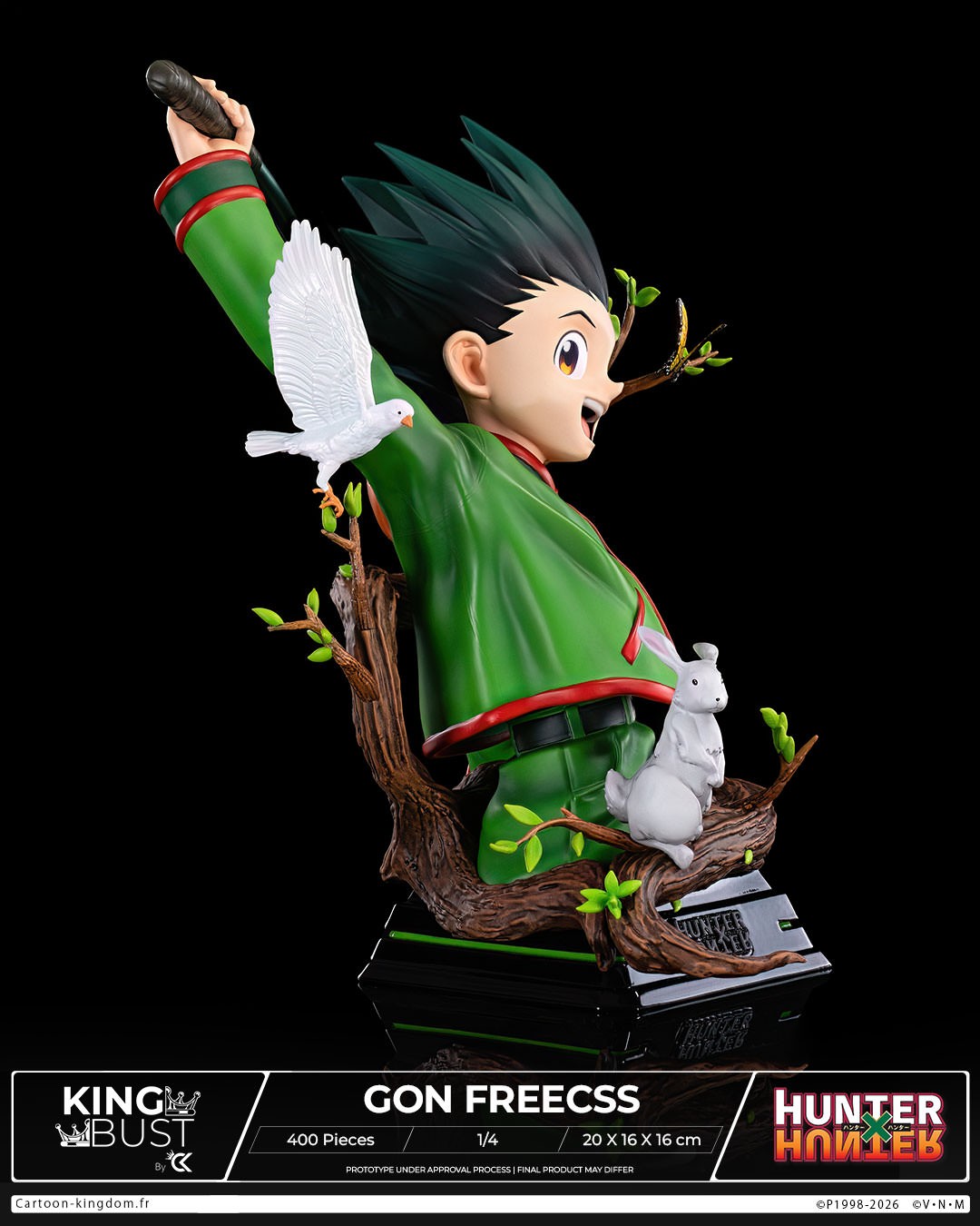Hunter x Hunter Gon Freecss Bust  (Prototype Shown) View 8