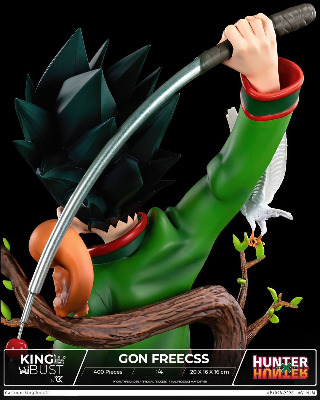 Hunter x Hunter Gon Freecss Bust  (Prototype Shown) View 12