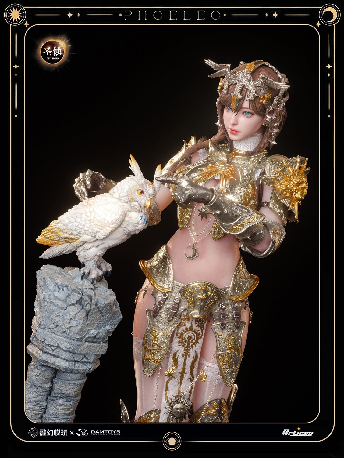 Deity Erosion Hwit ole-Phoeleo (Sculpted Hair Version) Sixth Scale Figure  (Prototype Shown) View 7