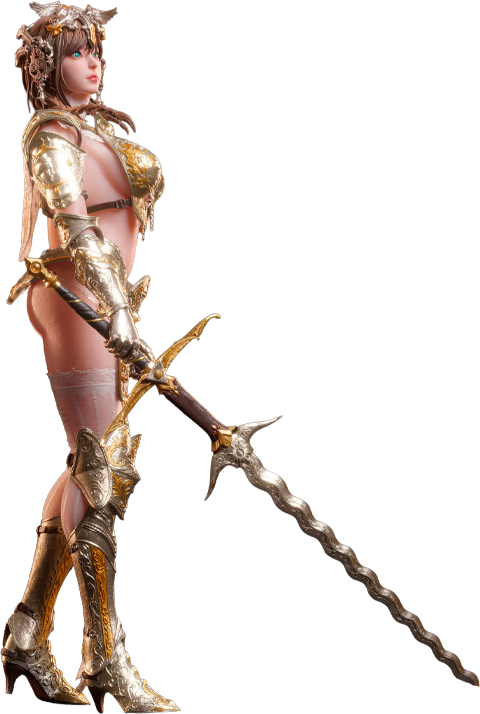 Deity Erosion Hwit ole-Phoeleo (Sculpted Hair Version) Sixth Scale Figure  (Prototype Shown) View 15