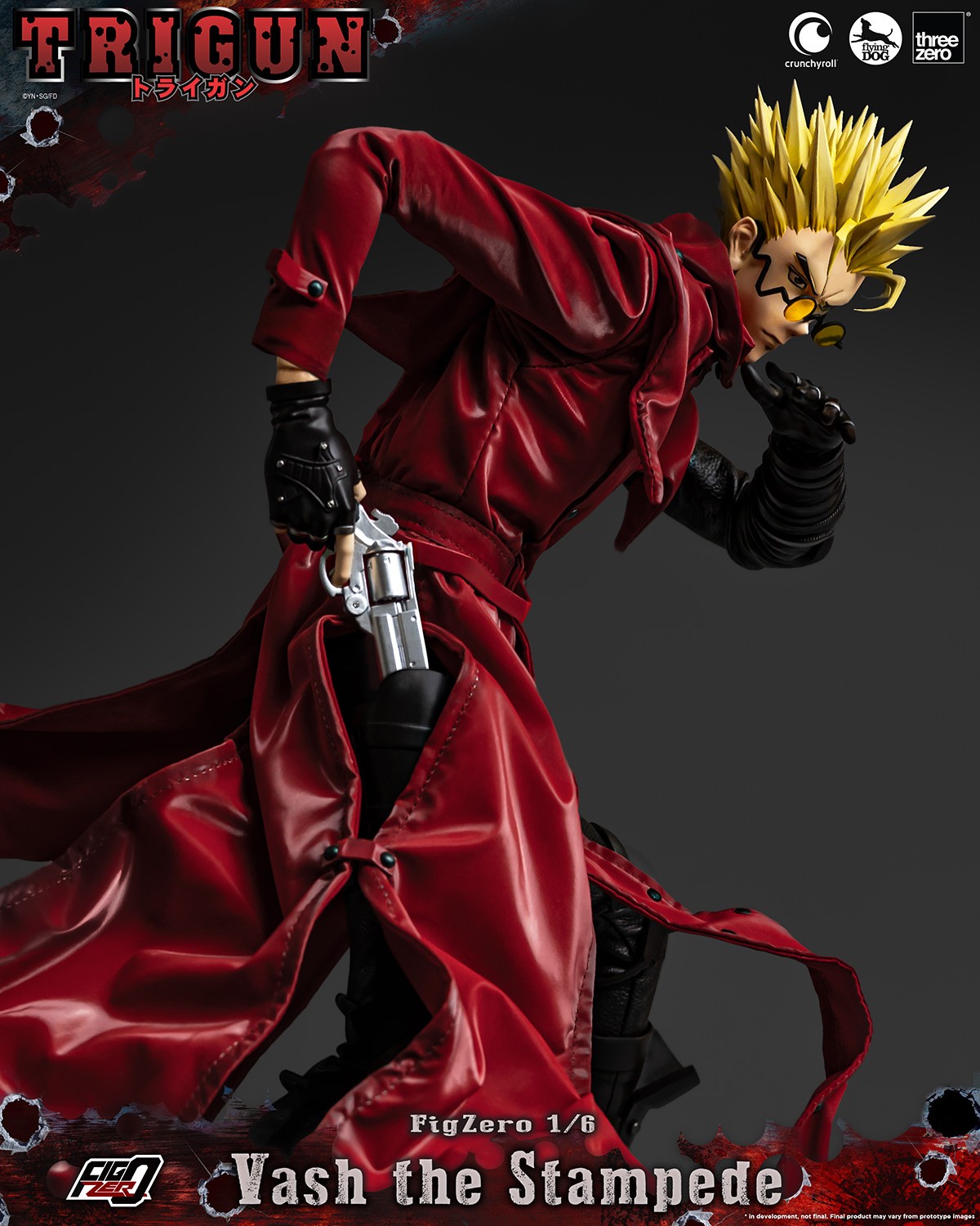 Trigun Vash the Stampede Action Figure  (Prototype Shown) View 14