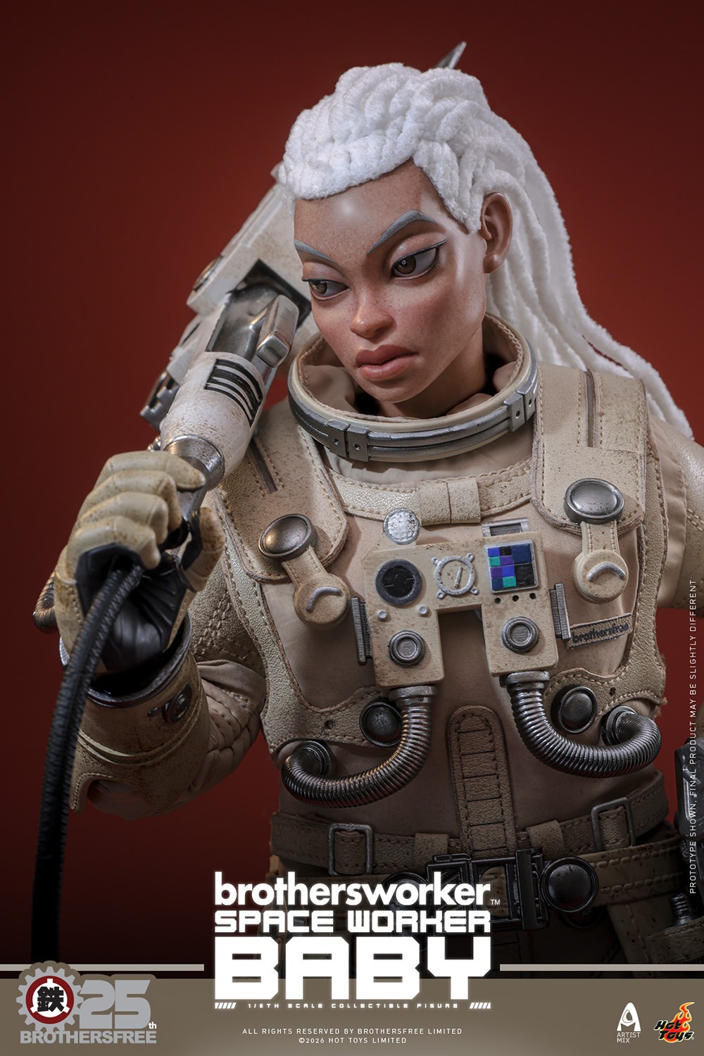 Brothersfree Space Worker Baby (Brothersfree 25th Version) Sixth Scale Figure  (Prototype Shown) View 5