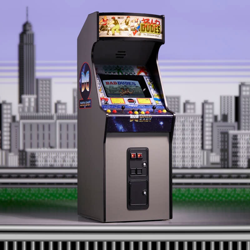 Bad Dudes Vs. DragonNinja Bad Dudes Vs. DragonNinja Quarter Arcade Scaled Replica  (Prototype Shown) View 1