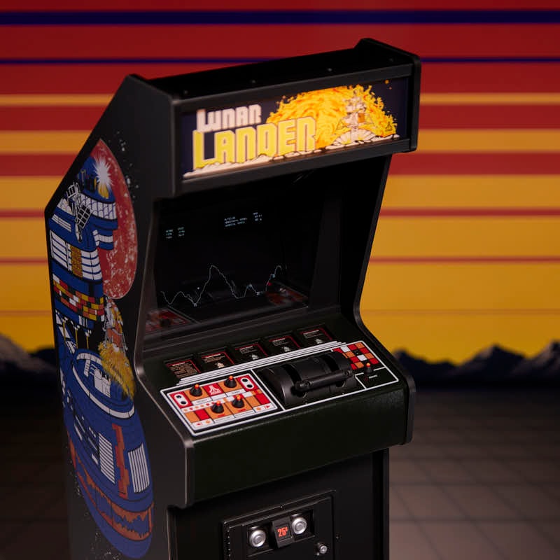 Atari Lunar Lander Quarter Arcade Scaled Replica  (Prototype Shown) View 7