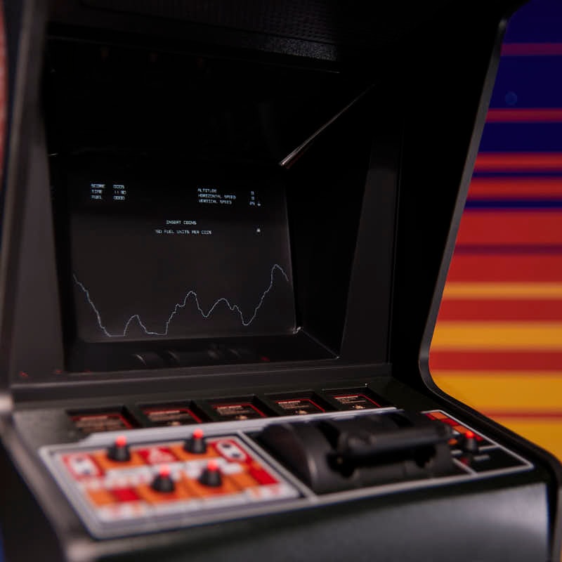 Atari Lunar Lander Quarter Arcade Scaled Replica  (Prototype Shown) View 8