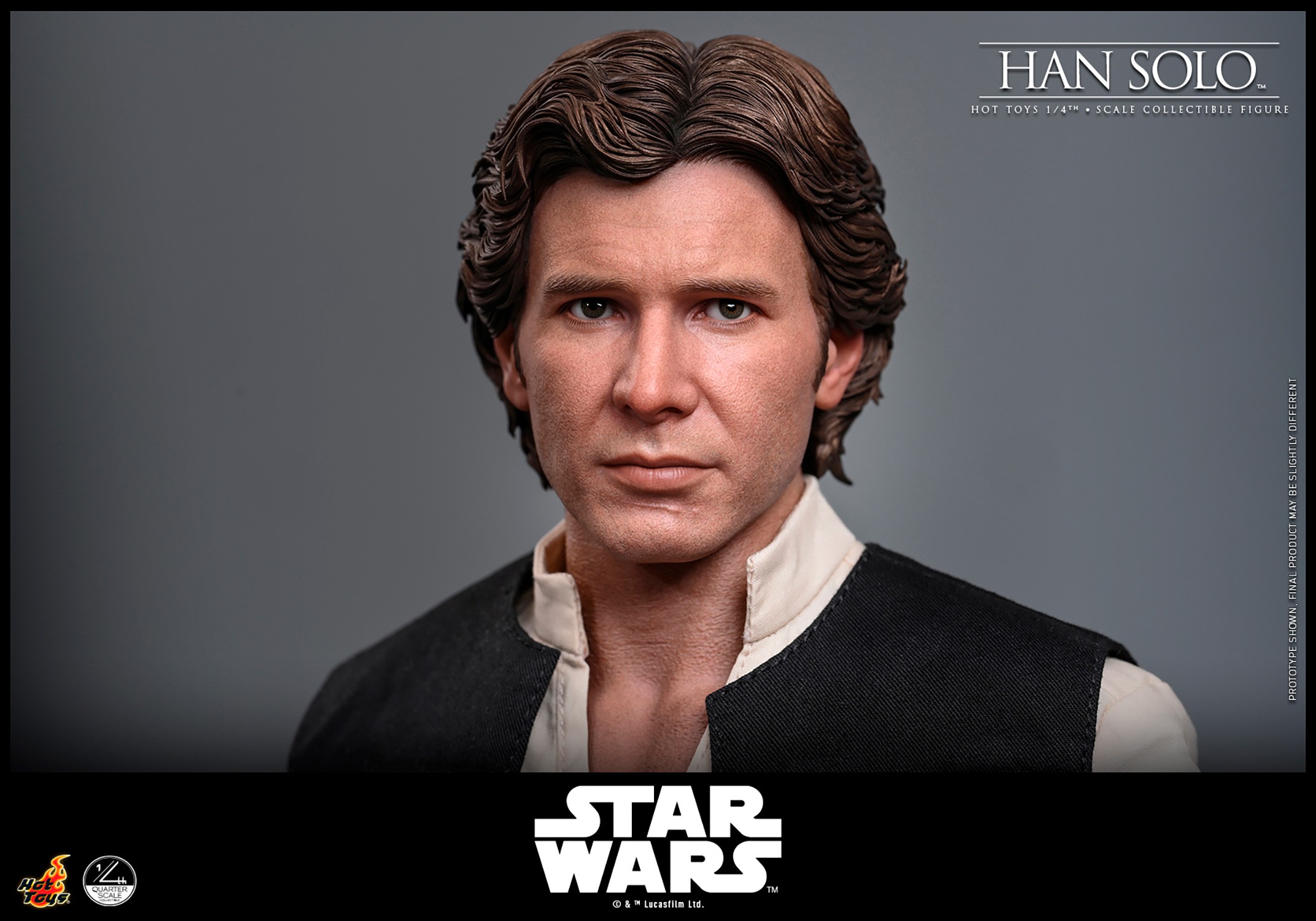Star Wars Han Solo™ Quarter Scale Figure  (Prototype Shown) View 16