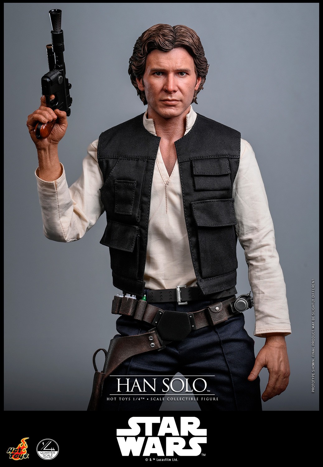 Star Wars Han Solo™ Quarter Scale Figure  (Prototype Shown) View 9