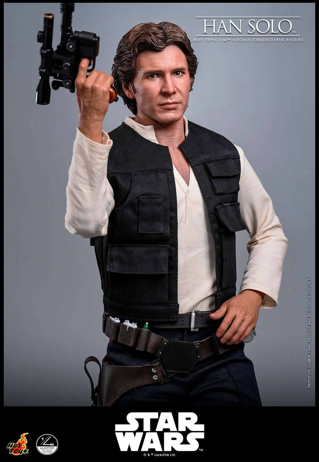 Star Wars Han Solo™ Quarter Scale Figure  (Prototype Shown) View 12
