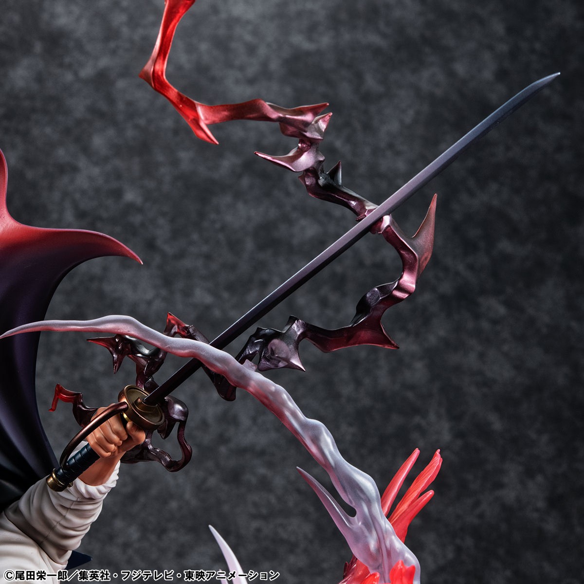 One Piece Red Hair Pirates Chief: Red-Haired Shanks "Divine Departure" Collectible Figure  (Prototype Shown) View 7