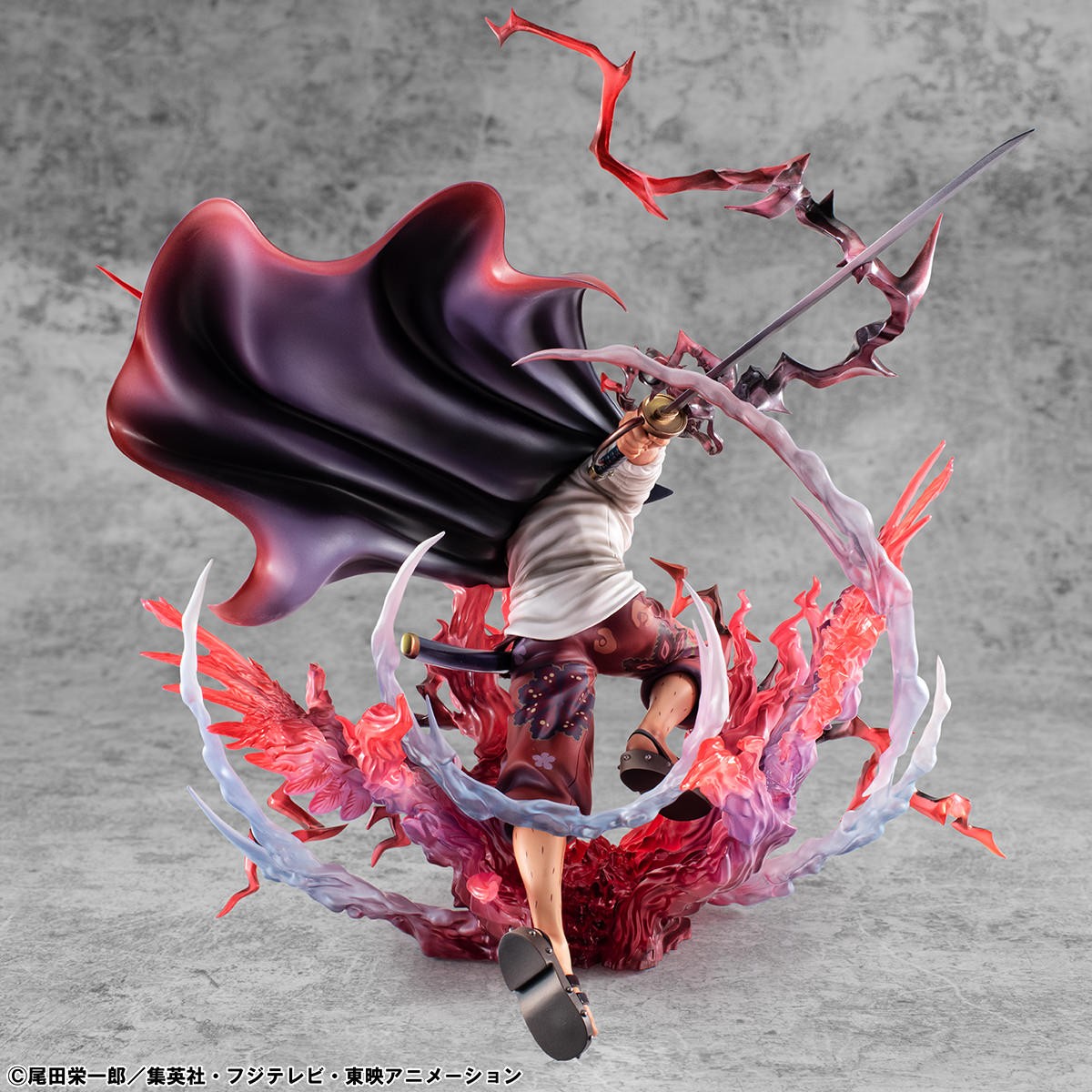 One Piece Red Hair Pirates Chief: Red-Haired Shanks "Divine Departure" Collectible Figure  (Prototype Shown) View 12