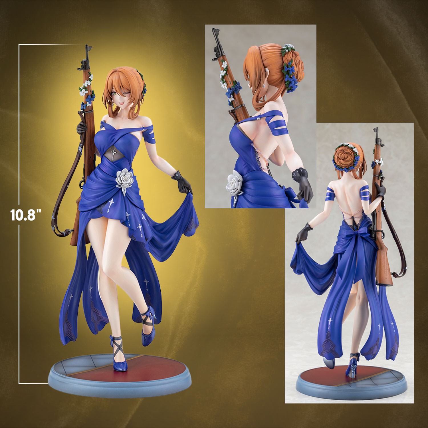 Girls' Frontline Springfield (Queen in Radiance Version) Collectible Figure  (Prototype Shown) View 2