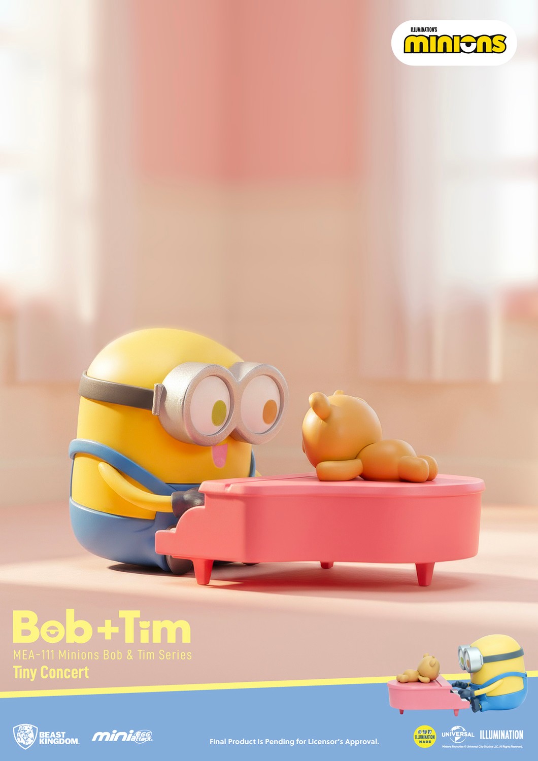 Minions Minions Bob & Tim Series PVC Figure  (Prototype Shown) View 7